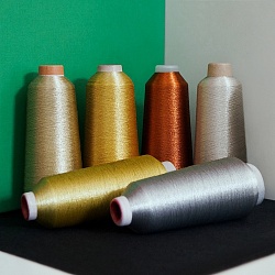 Нитки Гинко/Gingko Металлизированные 4800м