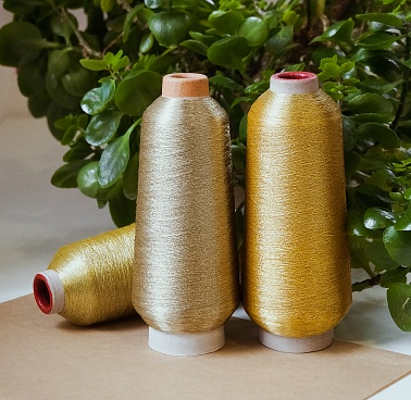 Нитки Гинко/Gingko Металлизированные 4800м