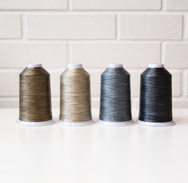 Нитки Гинко/Gingko Мультиколор  5000м